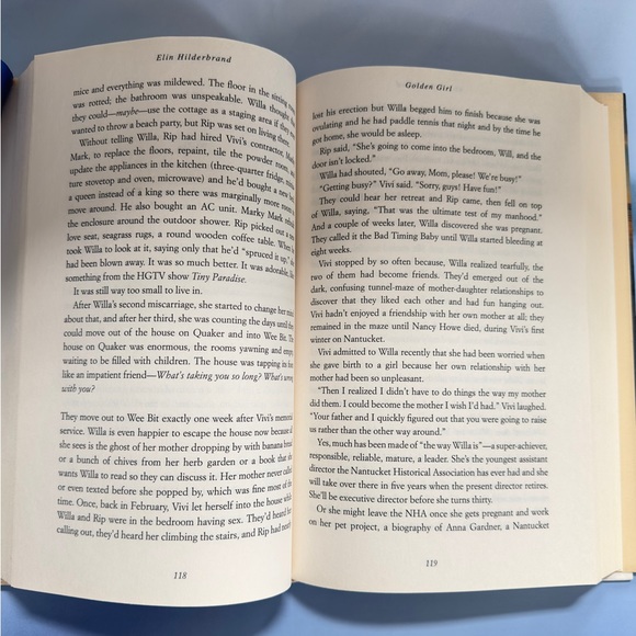 Hardcover Novels by Elin Hildebrand - 28 Summers & Golden Girl - Like New - Picture 9 of 10